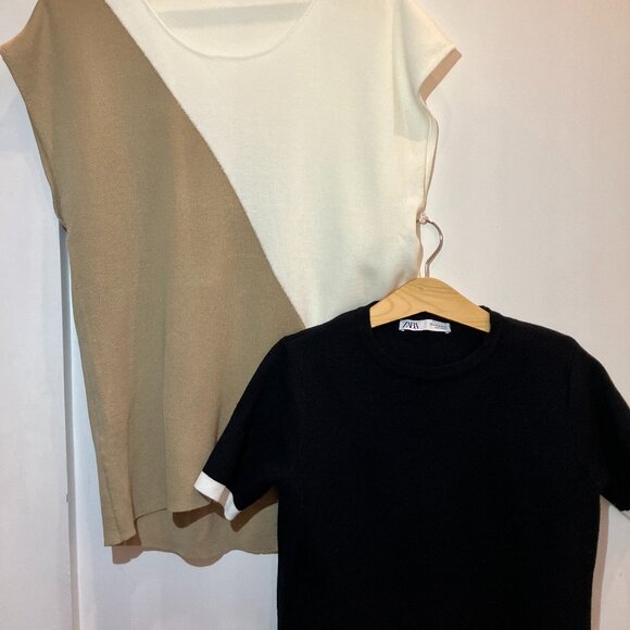 2 piece, Zara Knits - dress, shirt size M - Picture 1 of 7